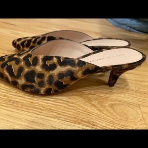 Loeffler randall leopard kitten heel never worn sz 7